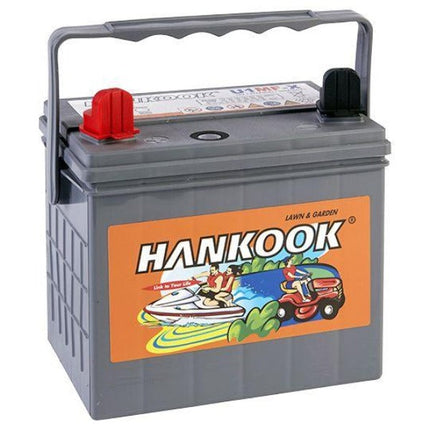 Hankook MF896 (U1MF-X) Lawn and Garden Battery 12V Cold Cranking: 300-Powerland