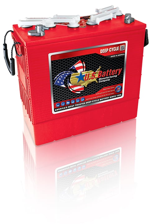 US Battery US185HC XC2 Deep Cycle 12V 220Ah-Powerland