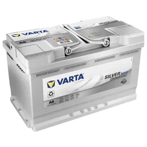 A6 VARTA SILVER DYNAMIC 110 AGM CAR BATTERY 12V 80AH (580901080) - Powerland Renewable Energy