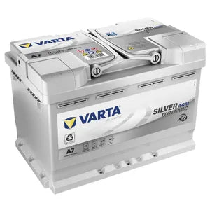 A7 VARTA SILVER DYNAMIC 096 AGM START STOP CAR BATTERY 12V 70AH (570901076) - Powerland Renewable Energy