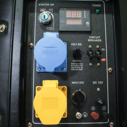 Warrior 6.25 kva Diesel Generator - LDG6500SV
