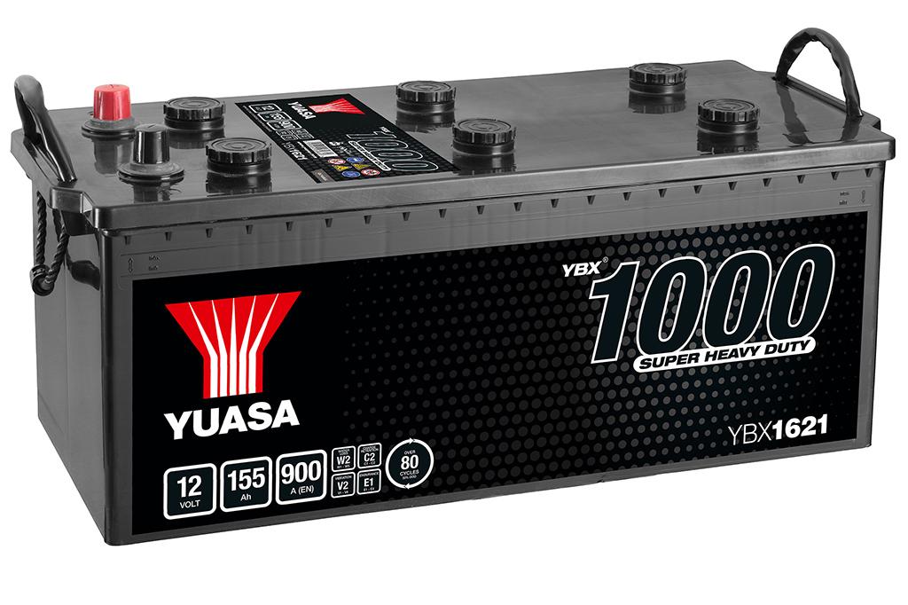 Yuasa YBX1621 12V 155Ah 900A Super Heavy Duty Commercial Vehicle Battery-Powerland