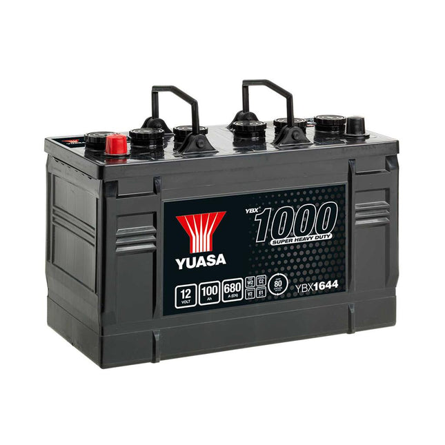 Yuasa YBX1644 12V 100Ah 680A Super Heavy Duty Commercial Vehicle Battery-Powerland
