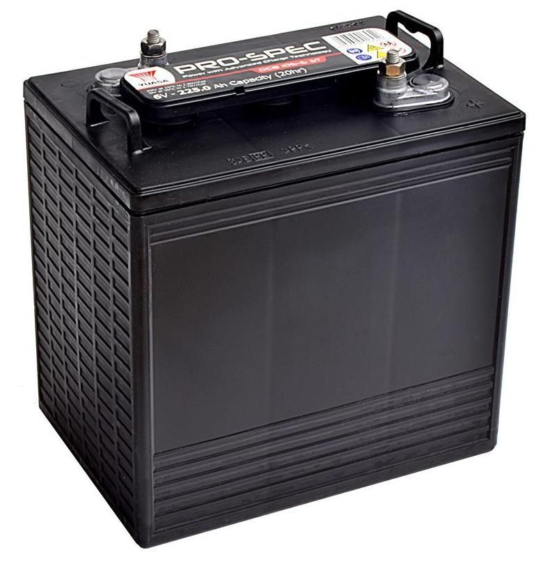 DCB105-6 YUASA PRO SPEC DEEP CYCLE BATTERY 6V 225AH T105-Powerland