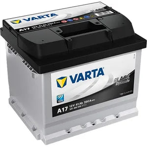 TYPE 007 VARTA BLACK DYNAMIC CAR BATTERY 12V 40AH (SHORT CODE: A17) (VARTA DIN: 540 200 036 OR 541 400 036) - Powerland Renewable Energy