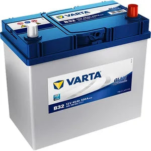 B32 VARTA BLUE DYNAMIC CAR BATTERY 12V 45AH (545156033) (048 053) - Powerland Renewable Energy