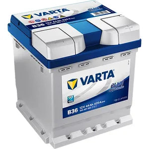 B36 VARTA BLUE DYNAMIC CAR BATTERY 12V 44AH (544401042) (002L 202) - Powerland Renewable Energy