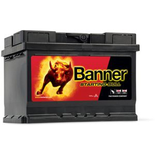 BANNER STARTING BULL BATTERY 075 (56009) 12V 62AH (CCA EN 480)-Powerland
