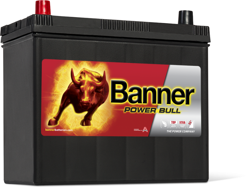 Banner (P4524) Power Bull Car Battery 12v 45Ah 390A (043 / 057)-Powerland