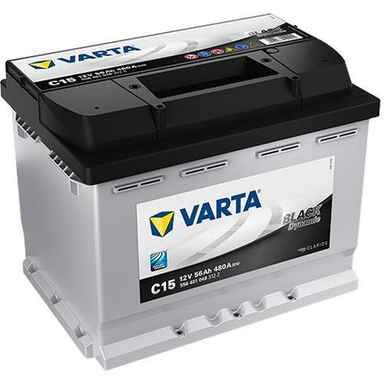 TYPE 078 VARTA BLACK DYNAMIC CAR BATTERY 12V 56AH C15 CCA (EN) 480 (556 401 048)-Powerland