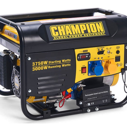 3500Watt Champion Petrol Generator with Electric start -CPG4000E1-Powerland