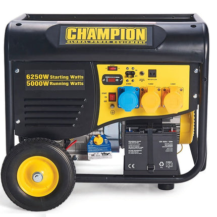 Champion 5500 Watt Petrol Generator With Remote Start -CPG6500-E2-Powerland