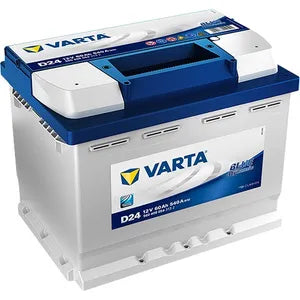 D24 VARTA BLUE DYNAMIC CAR BATTERY 12V 60AH (560408054) (027) - Powerland Renewable Energy