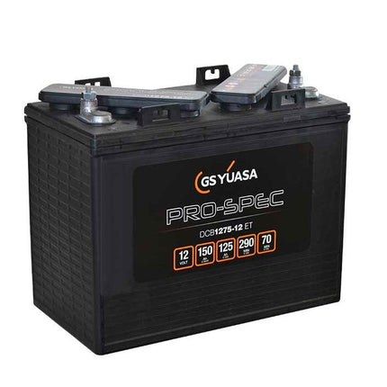 DCB1275-12 YUASA PRO SPEC DEEP CYCLE BATTERY 12V 150AH T1275-Powerland