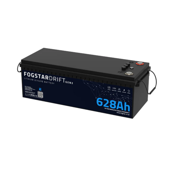 Fogstar Drift Gen2 12V 628Ah Lithium Leisure Battery (Gen2) - Powerland.co.uk