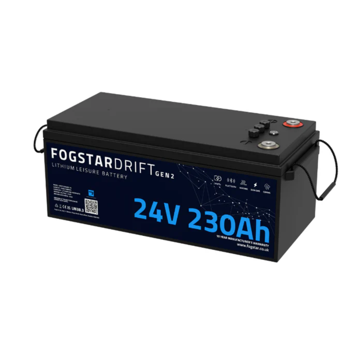 Fogstar Drift 24V 230Ah Lithium Leisure Battery (Gen2) - Powerland.co.uk