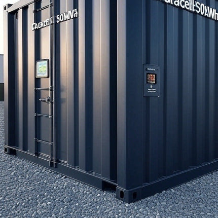 POWERBOX 30kw Output / 50kw Battery Storage Unit with 20kva Generator