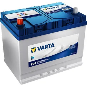 E24 VARTA BLUE DYNAMIC CAR BATTERY 12V 70AH (570413063) (069 071 072) - Powerland Renewable Energy