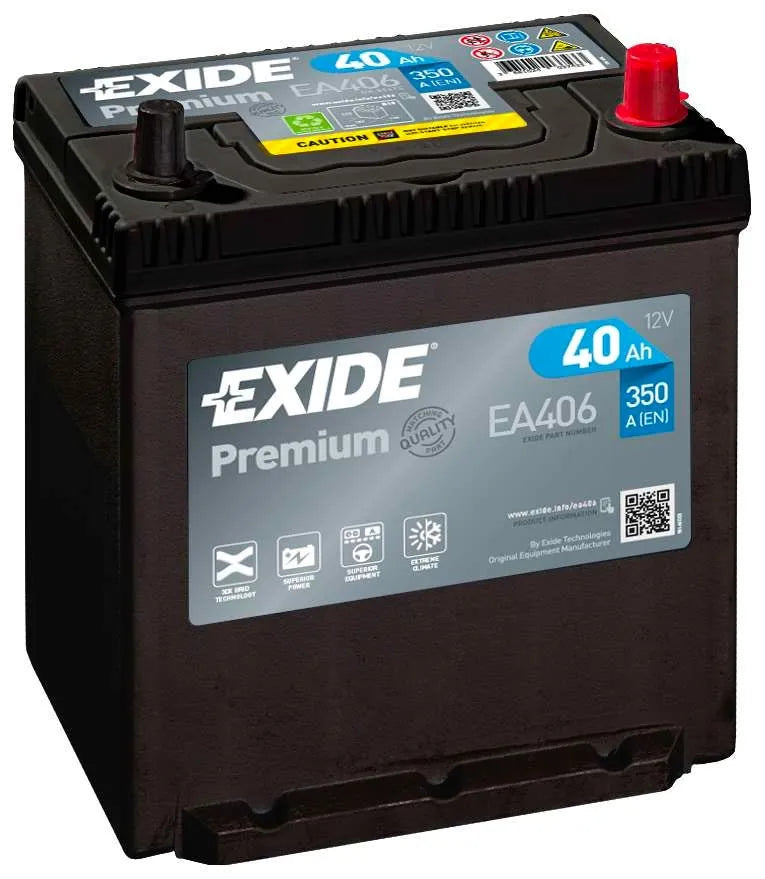 EA406 EXIDE PREMIUM CAR BATTERY W054TE-Powerland