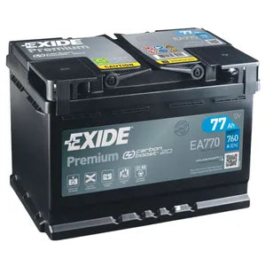 EA770 EXIDE PREMIUM CAR BATTERY 067TE - Powerland Renewable Energy