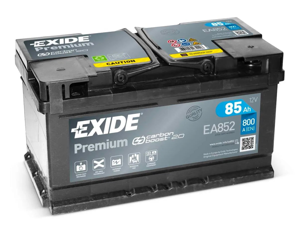 110 EXIDE PREMIUM CAR BATTERY X-TRA PLUS (XTRA PLUS) (EA852) 12V 85Ah-Powerland