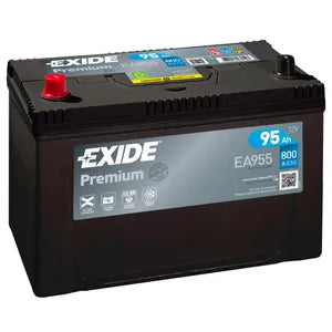 EA955 EXIDE PREMIUM CAR BATTERY 250TE - Powerland Renewable Energy