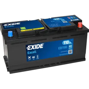 EB1100 EXIDE CAR BATTERY (W020SE) 12V 110AH 850CCA - Powerland Renewable Energy