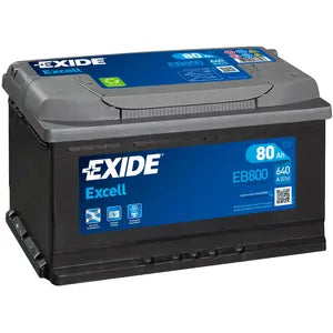 EB800 EXIDE EXCELL CAR BATTERY 115SE - Powerland Renewable Energy