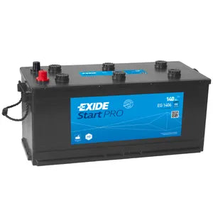 W615SE EXIDE HEAVY DUTY COMMERCIAL PROFESSIONAL BATTERY 12V 140AH EG1406 - Powerland Renewable Energy