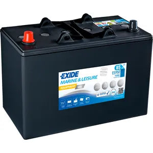 ES950 EXIDE G85 MARINE GEL LEISURE BATTERY 85AH - Powerland Renewable Energy