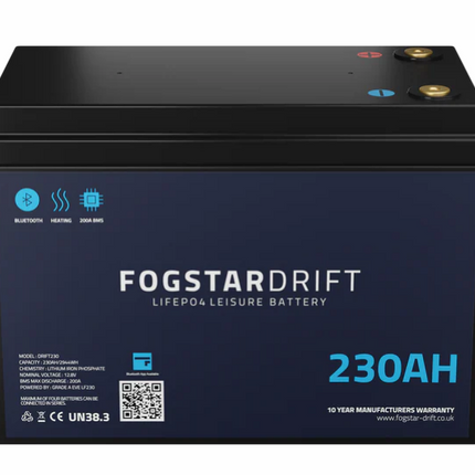 Fogstar Drift 12V 230Ah Lithium Leisure Battery