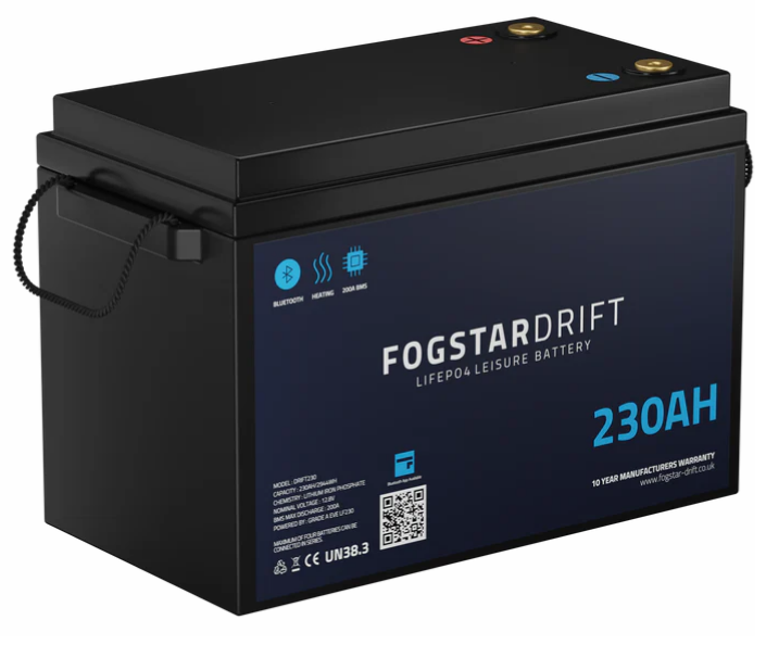 Fogstar Drift 12V 230Ah Lithium Leisure Battery
