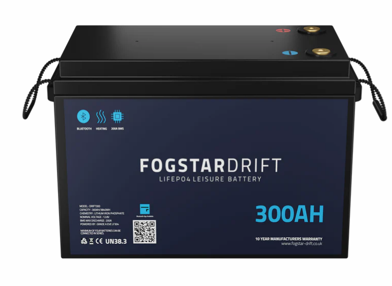 Fogstar Drift 12V 300Ah Lithium Leisure Battery