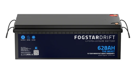 Fogstar Drift 12V 628Ah Lithium Leisure Battery