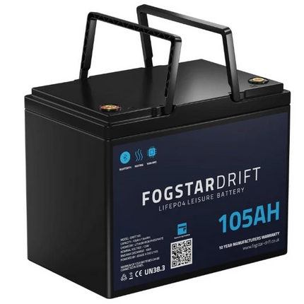 Fogstar Drift 12V 105Ah Lithium Leisure Battery