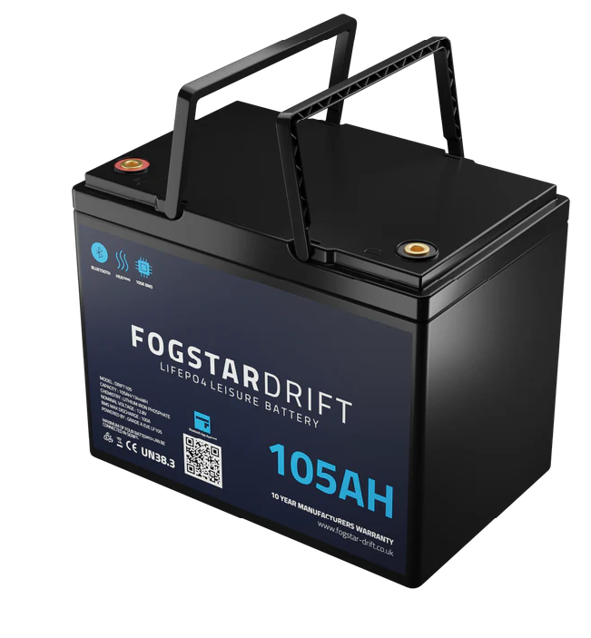 Fogstar Drift 12V 105Ah Lithium Leisure Battery
