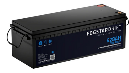 Fogstar Drift 12V 628Ah Lithium Leisure Battery