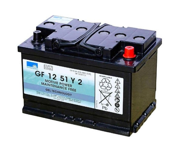 SL57 SONNENSCHEIN GEL BATTERY (GF12051Y2) 12V 56AH-Powerland