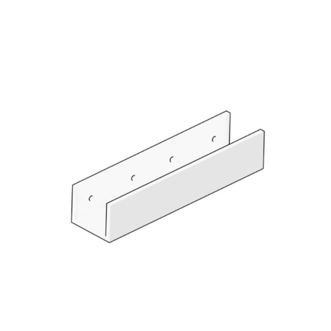 GSE Ground Mount EVOLUTION Rail Connector with screws