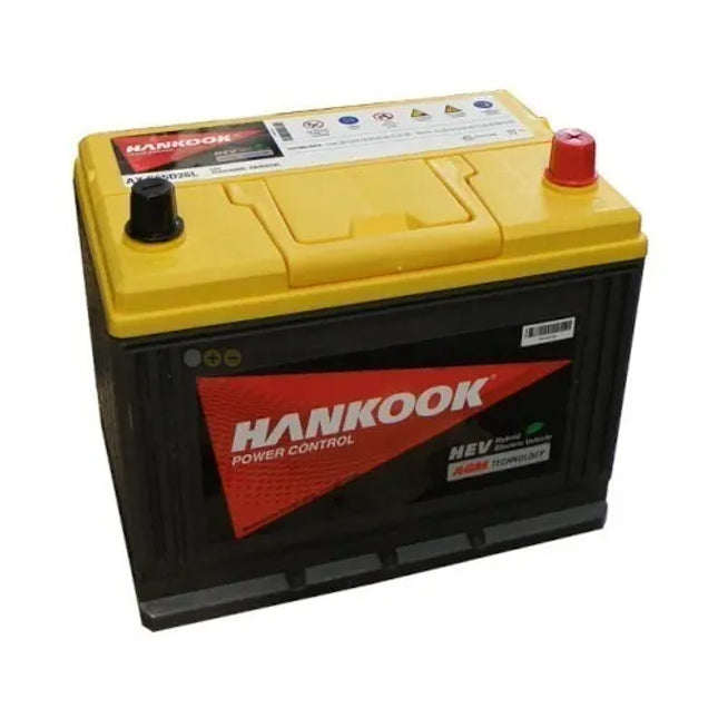 Hankook AXS65D26L AGM Starter Battery: Type 068 - Powerland.co.uk