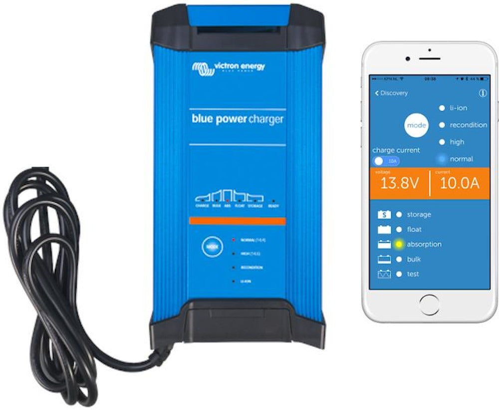 Victron Energy Blue Smart IP22 Charger 24/16(1) 230V UK – BPC241647022-Powerland