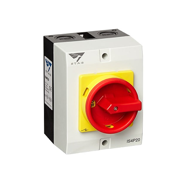 IMO Stag AC Isolator 4 Pole 20 Amp - Powerland.co.uk