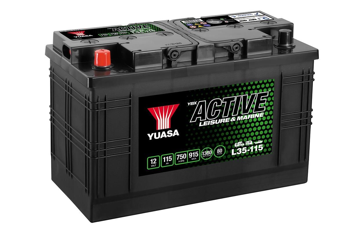 L35-115 YUASA LEISURE BATTERY 12V 115AH-Powerland