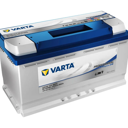 LED95 VARTA PROFESSIONAL DUAL PURPOSE EFB LEISURE BATTERY 95AH (LFD90) (930095085)-Powerland