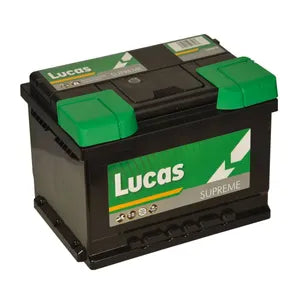 LS075 LUCAS SUPREME CAR BATTERY 12V 62AH - Powerland Renewable Energy