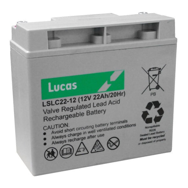 Lucas Golf Trolley Battery LSLC22-12 12v (22Ah)-Powerland