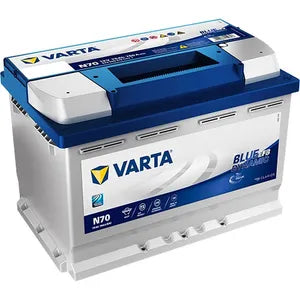 N70 VARTA START-STOP EFB CAR BATTERY 12V 70AH (570500076) TYPE 096 - Powerland Renewable Energy