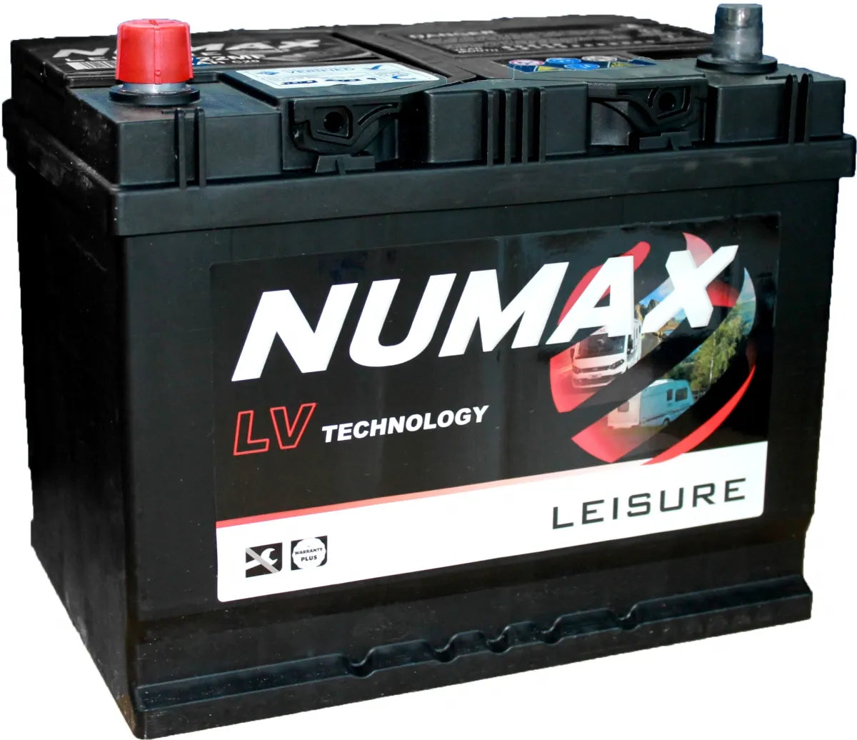 NUMAX LV22MF SEALED LEISURE BATTERY 12V 75AH-Powerland