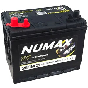 NUMAX CXV24MF SEALED LEISURE BATTERY 12V 80AH 780MCA 500 CYCLES XV24MF - Powerland Renewable Energy