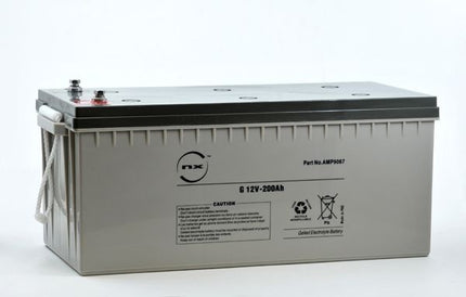 LSLC200-12 LUCAS AGM BATTERY 12V 200AH-Powerland